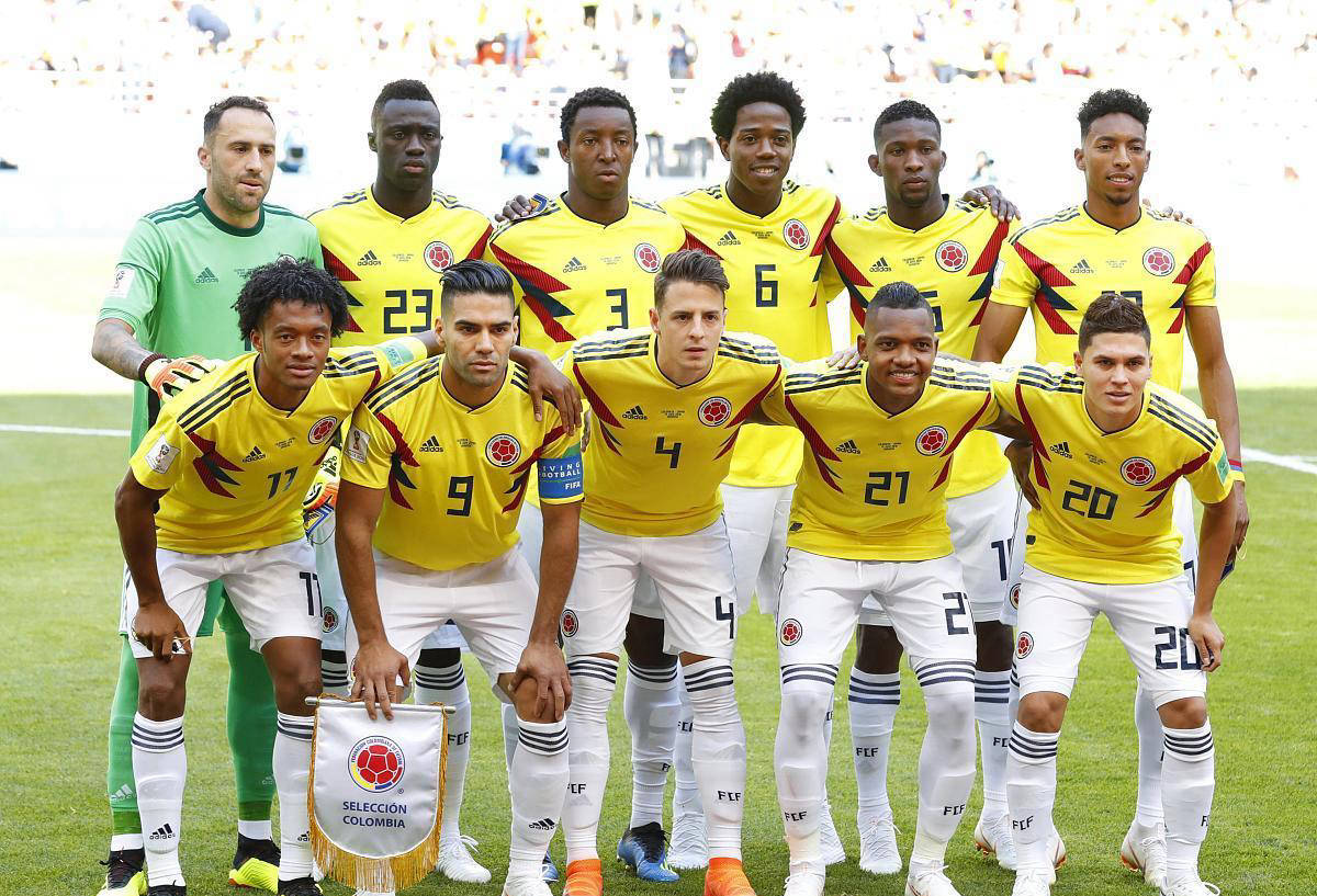 哥伦比亚队在足球比赛中脱颖而出 哥伦比亚队在足球比赛中脱颖而出