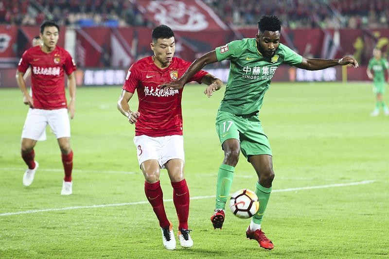 广州恒大冲击连胜纪录，对阵北京国安